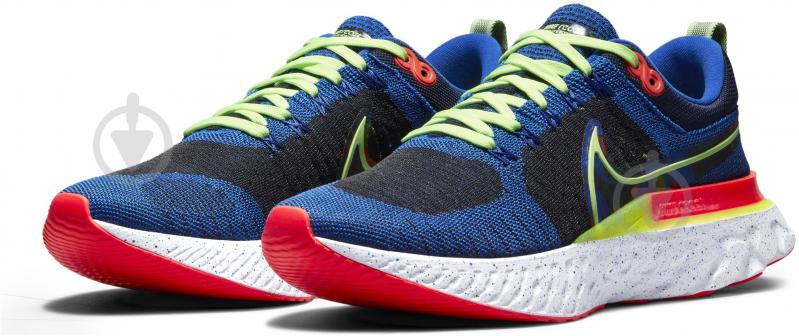 Кросівки чоловічі літні Nike ReactINFINITY Run Flyknit 2 KA CZ3602-400 р.43 сині - фото 1