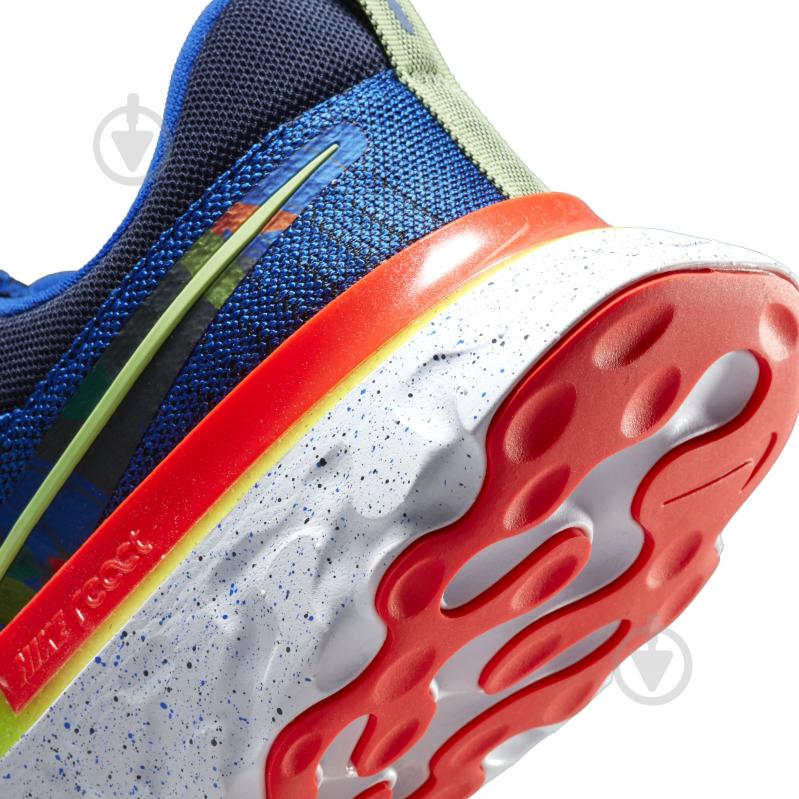 Кросівки чоловічі літні Nike ReactINFINITY Run Flyknit 2 KA CZ3602-400 р.43 сині - фото 12