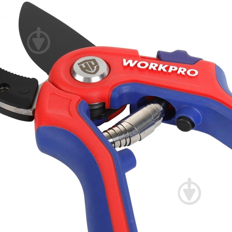 Секатор садовий WORKPRO з ковадлом SK5 PRO (WP332010) - фото 3