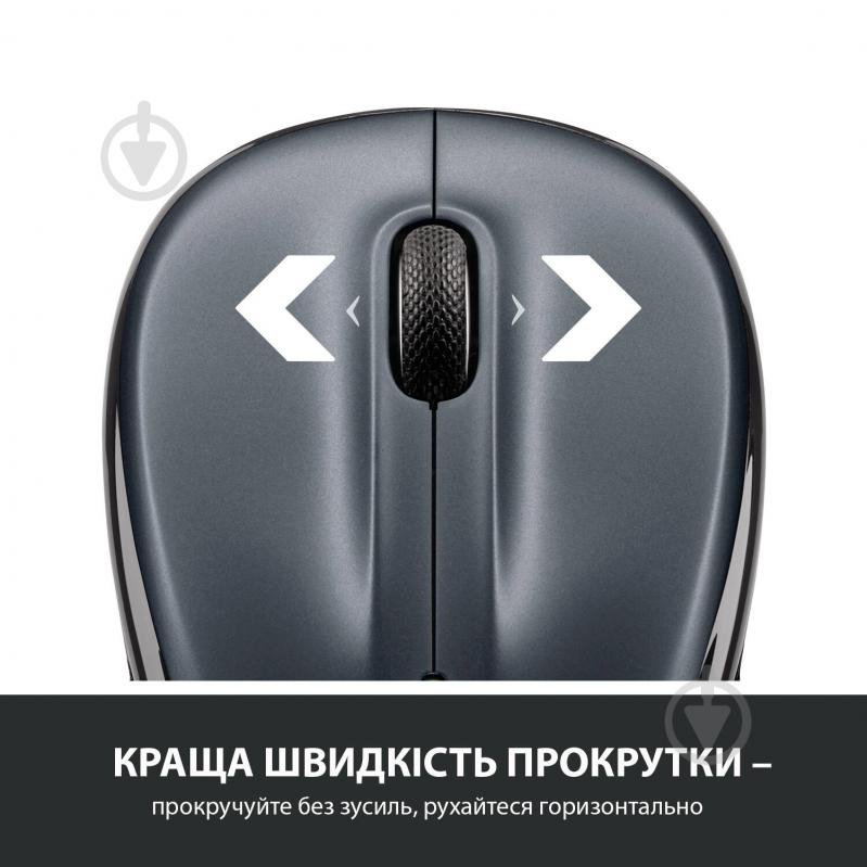 Мышка Logitech M325s Wireless dark silver (910-006812) - фото 3