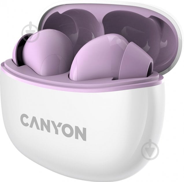 Навушники Canyon TWS-5 Bluetooth purple (CNS-TWS5PU) - фото 3