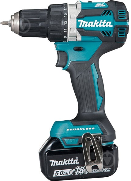 Шуруповерт аккумуляторный Makita DDF484RTE - фото 1