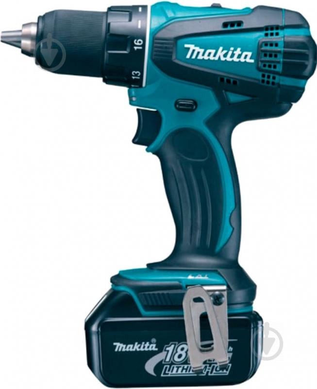 Шуруповерт ударний акумуляторний Makita BHP456RFE - фото 1