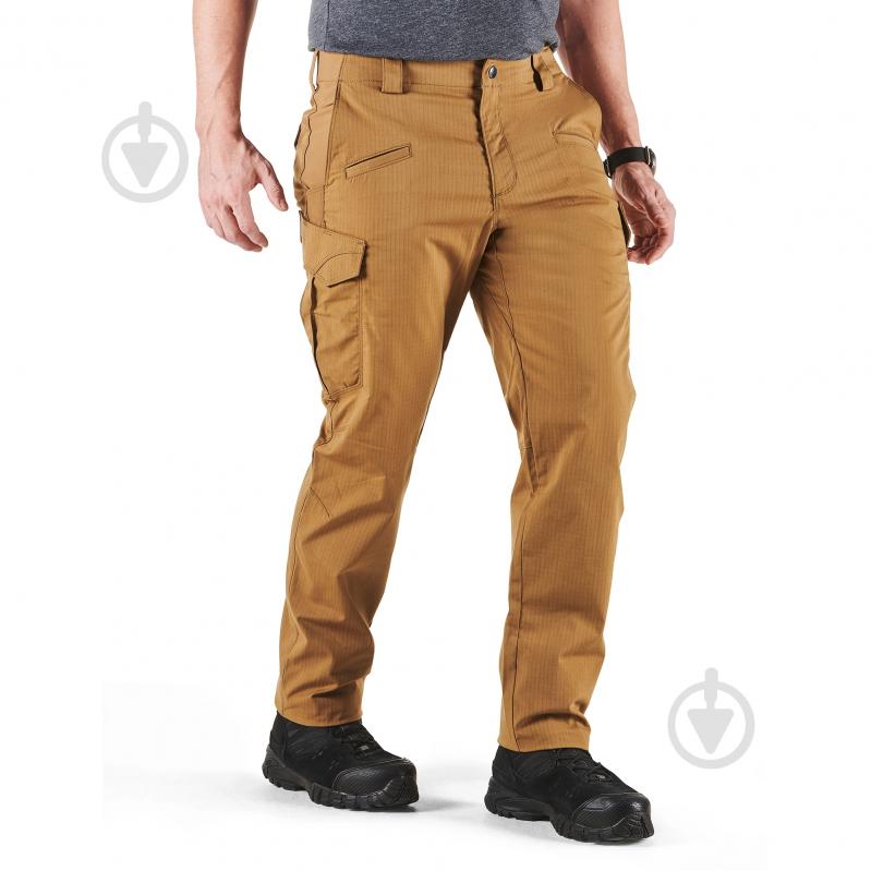 Брюки тактические 5.11 Tactical "ICON PANTS" р. W30/L34 Kangaroo 74521-134 - фото 3