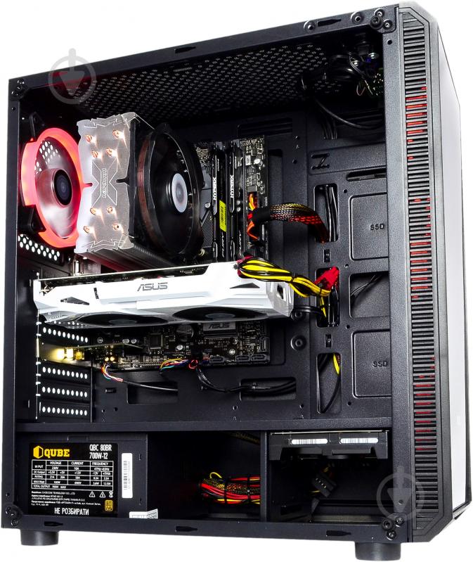 Компьютер персональный Artline Gaming X73 (X73v09) black - фото 8
