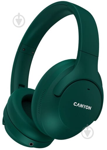 Наушники Canyon OnRiff 10 ANC Bluetooth green (CNS-CBTHS10GN) - фото 1