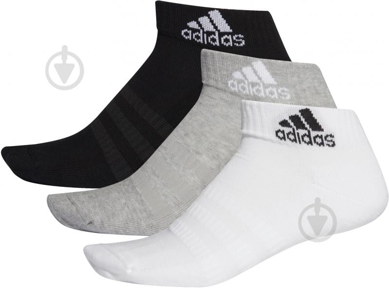 Шкарпетки Adidas CUSH ANK 3PP DZ9364 р.XS різнокольоровий 3 шт. - фото 2