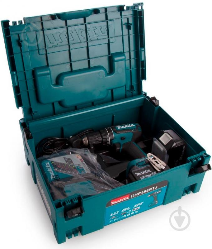 Шуруповерт ударний акумуляторний Makita DHP485RFJ - фото 7