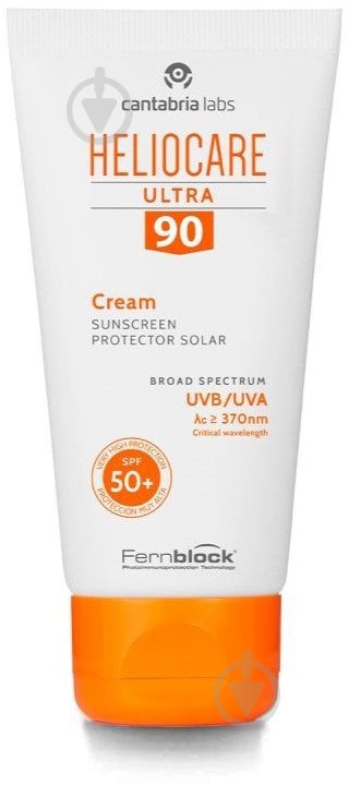 Крем солнцезащитный Cantabria Labs Ultra SPF 90 для нормальной и сухой кожи 50 мл - фото 1