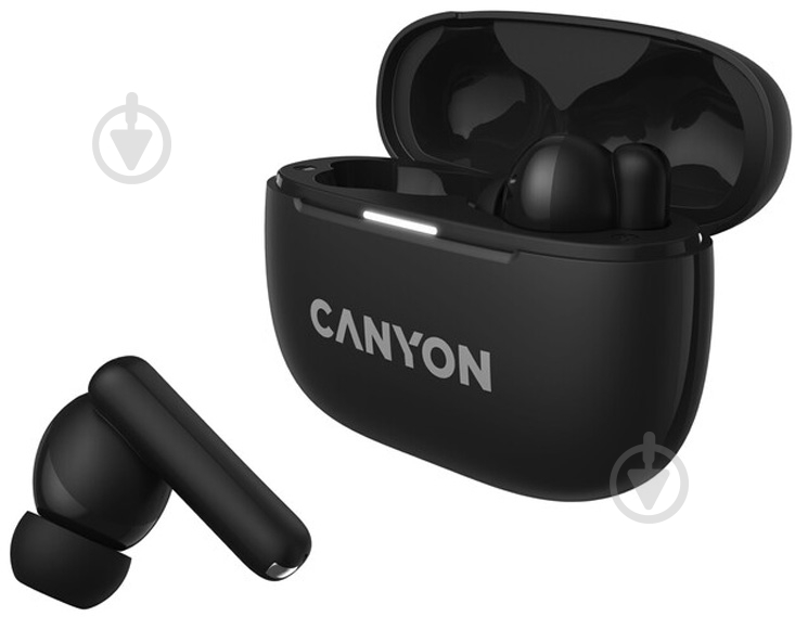 Наушники Canyon OnGo TWS-10 ANC ENC black (CNS-TWS10B) - фото 3