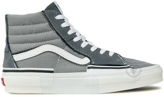 Кеды Vans SK8-HI RECONSTRUCT VN0005UKGRY1 р.44,5 серый - фото 1