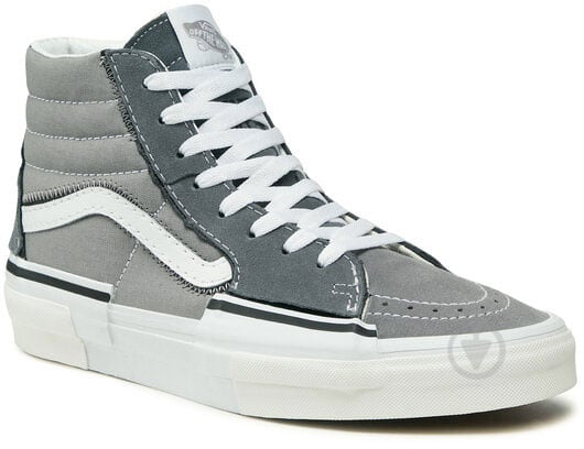 Кеды Vans SK8-HI RECONSTRUCT VN0005UKGRY1 р.44,5 серый - фото 3