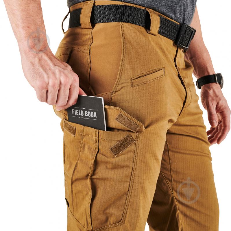 Брюки тактичні 5.11 Tactical "ICON PANTS" р. W34/L30 Kangaroo 74521-134 - фото 5