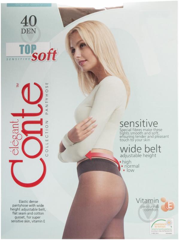 Колготки Conte Elegant TOP SOFT 40 den Bronz 3 бронзовый - фото 1