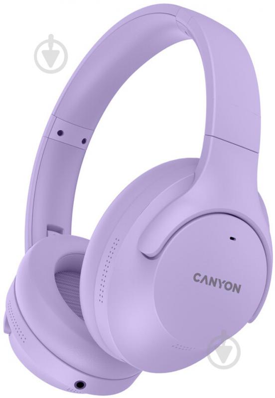 Наушники Canyon OnRiff 10 ANC Bluetooth purple (CNS-CBTHS10PU) - фото 1