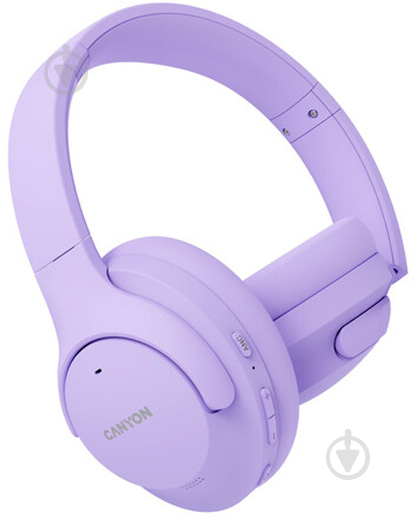 Наушники Canyon OnRiff 10 ANC Bluetooth purple (CNS-CBTHS10PU) - фото 5