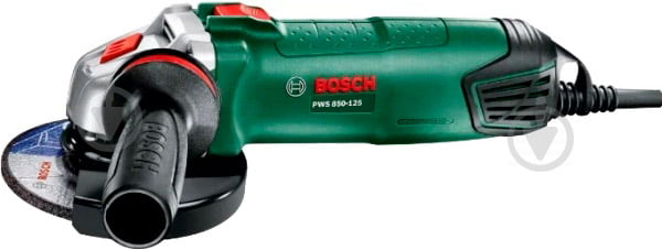 Болгарка (кутова шліфмашина) Bosch PWS 850-125 06033A270B - фото 2