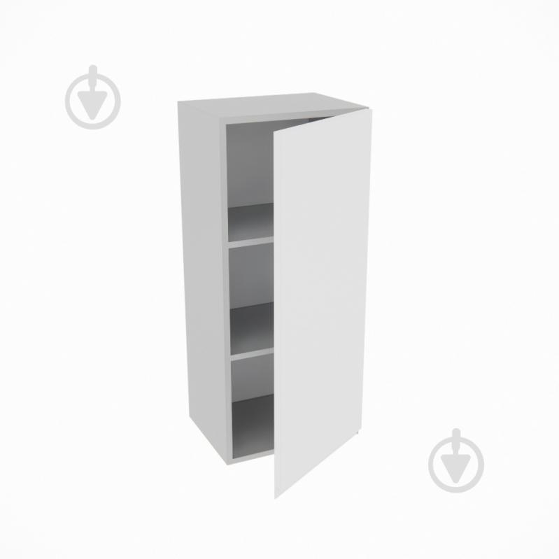 Шафа Влада (В 40/40Ск (920)права) білий шовк/попелястий Світ Меблів - фото 2 Шафа Влада (В 40/40Ск (920)права) білий шовк/попелястий Світ Меблів - фото 2