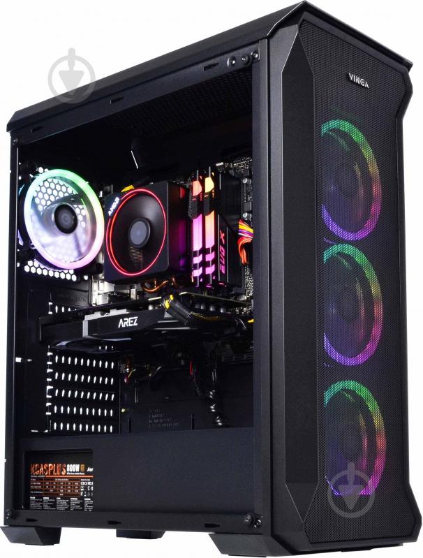 Компьютер персональный Artline Gaming X75 (X75v11) black - фото 3