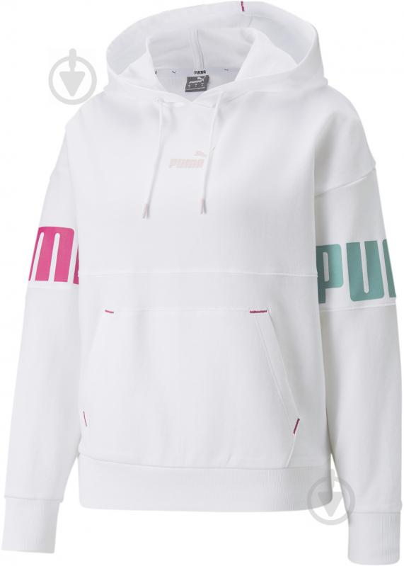 Джемпер Puma POWER Hoodie 84712502 р. M белый - фото 4