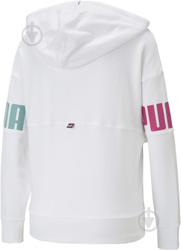 Джемпер Puma POWER Hoodie 84712502 р. M белый - фото 5