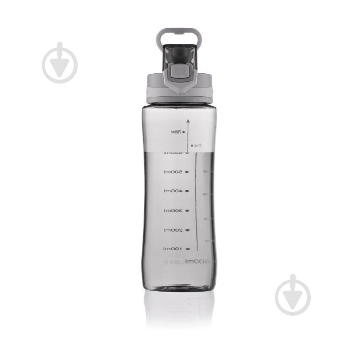 Бутылка для воды ARDESTO Purity 800 мл серый AR2280PG - фото 3
