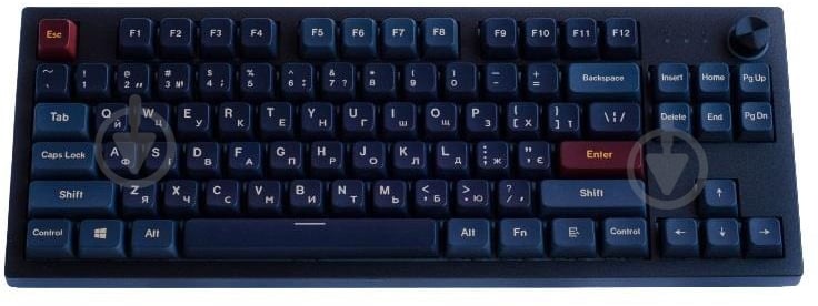 Клавиатура Montech USB TKL DR (MK87DR) black - фото 7