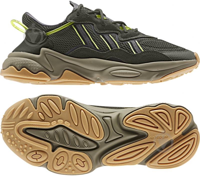 Кроссовки мужские демисезонные Adidas OZWEEGO EE6461 р.40 2/3 темно-серые - фото 6