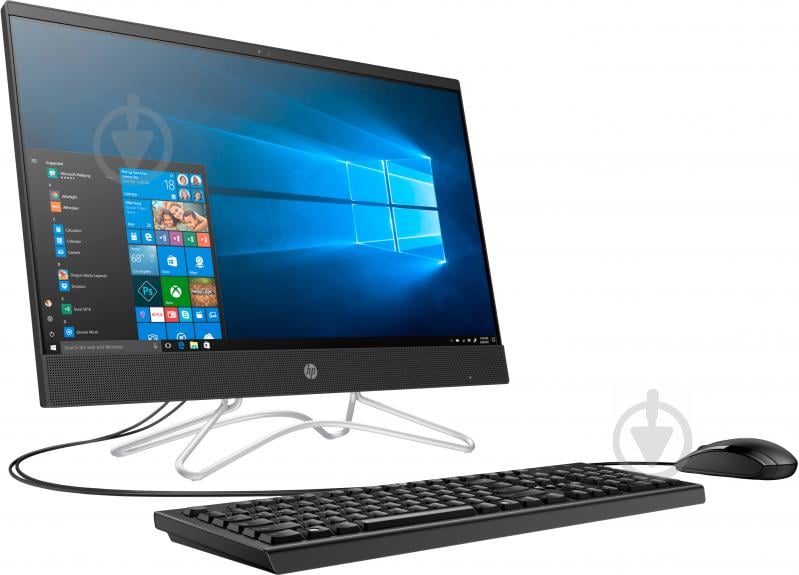 Моноблок HP All-in-One 24-f0108ur 23.8" (5KU51EA) black - фото 2