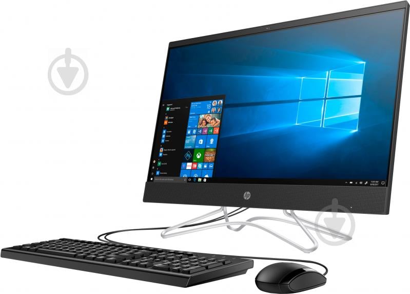 Моноблок HP All-in-One 24-f0108ur 23.8" (5KU51EA) black - фото 3