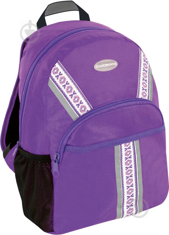 Ранец дошкольный Cool For School Vyshyvanka Classic Violet CF85651 - фото 1