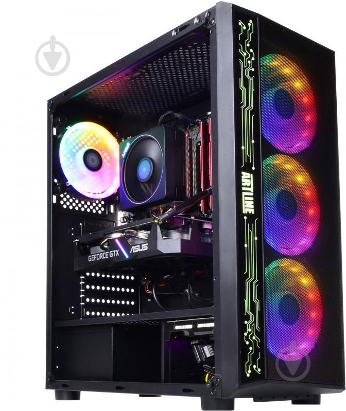 Компьютер персональный Artline Gaming X64 (X64v09) black - фото 5