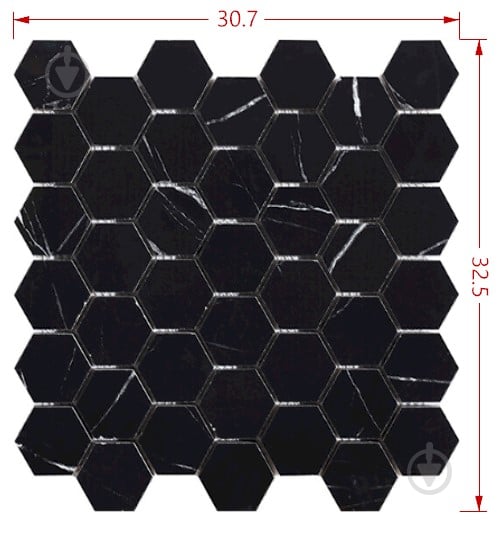 Мозаїка Intermatex ETNA MARQUINA ESAGONO 32,5х30,7 см - фото 2