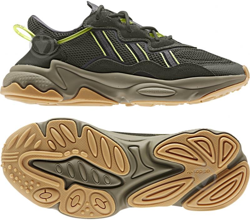 Кроссовки мужские демисезонные Adidas OZWEEGO EE6461 р.42 темно-серые - фото 6