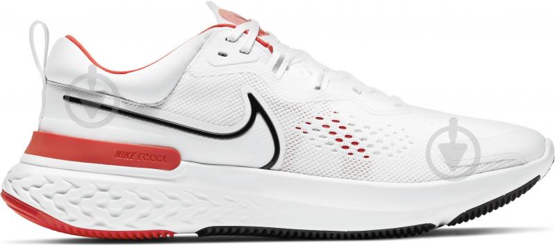 Кроссовки мужские летние Nike React Miler 2 CW7121-100 р.41 белые - фото 4 Кроссовки мужские летние Nike React Miler 2 CW7121-100 р.41 белые - фото 4