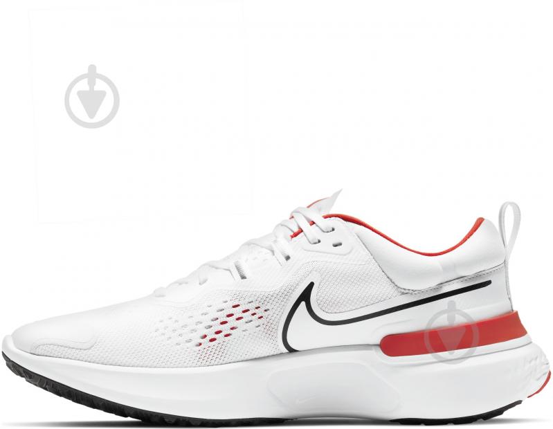 Кроссовки мужские летние Nike React Miler 2 CW7121-100 р.41 белые - фото 7 Кроссовки мужские летние Nike React Miler 2 CW7121-100 р.41 белые - фото 7