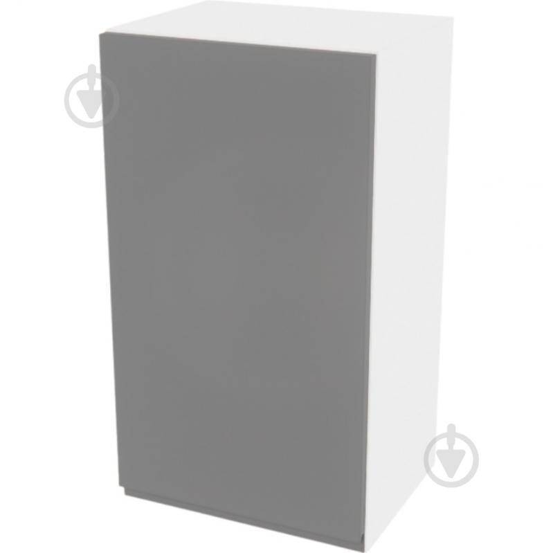 Шафа Влада (В 40/40Ск ліва) графіт/білий Світ Меблів - фото 1 Шафа Влада (В 40/40Ск ліва) графіт/білий Світ Меблів - фото 1