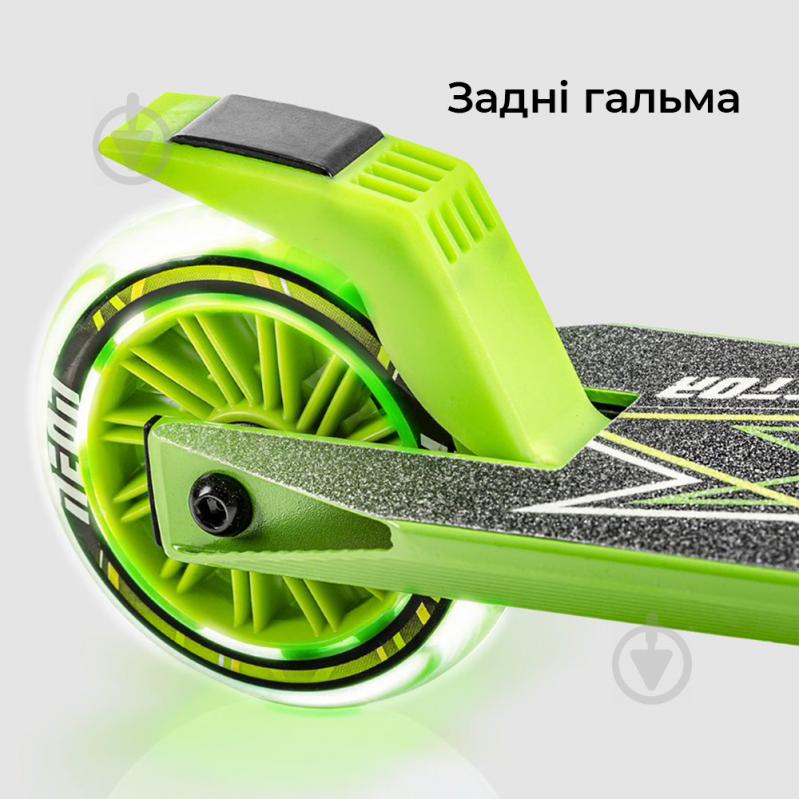 Самокат Neon детский двухколесный Vector зеленый NT05G2 - фото 4