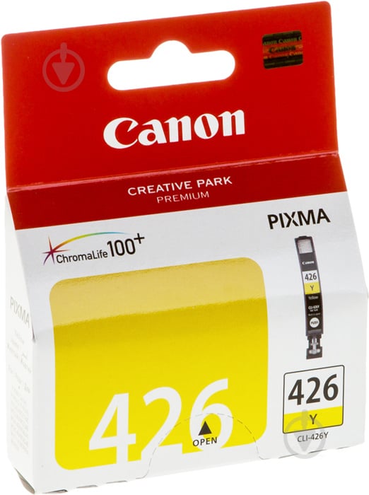 Картридж Canon CLI-426 Yellow 4559B001 жовтий - фото 1