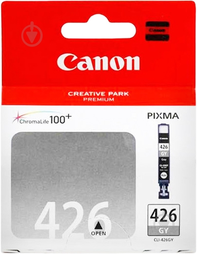 Картридж Canon CLI-426GY Grey 4560B001 серый - фото 1 Картридж Canon CLI-426GY Grey 4560B001 серый - фото 1