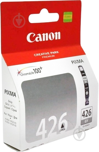 Картридж Canon CLI-426GY Grey 4560B001 серый - фото 3 Картридж Canon CLI-426GY Grey 4560B001 серый - фото 3