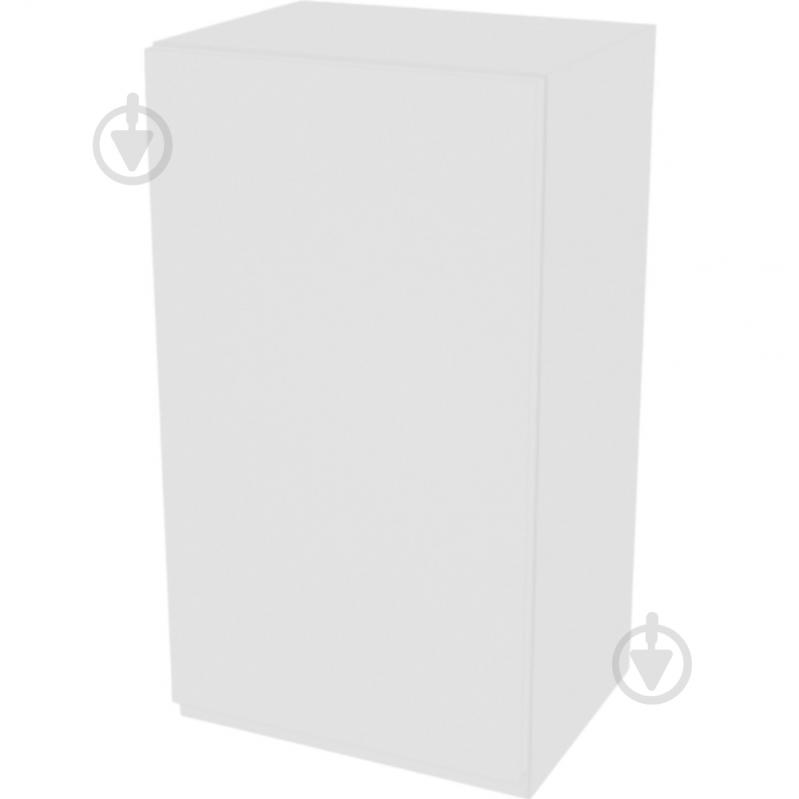 Шафа Влада (В 40/40Ск ліва) білий шовк/білий Світ Меблів - фото 1 Шафа Влада (В 40/40Ск ліва) білий шовк/білий Світ Меблів - фото 1