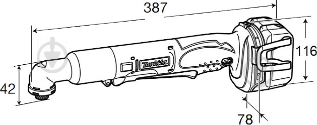 Гайковерт ударный аккумуляторный Makita DTL061RFE - фото 9