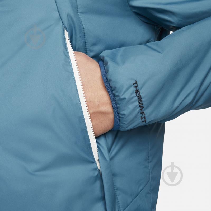 Пуховик мужской зимний Nike M NSW TF RPL LEGACY REV HD JKT DH2783-415 р.L бирюзово-синий - фото 4