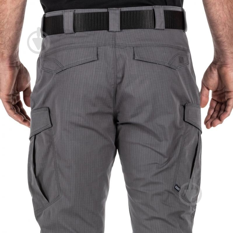 Брюки тактические 5.11 Tactical "ICON PANTS" р. W30/L34 flint 74521-258 - фото 4