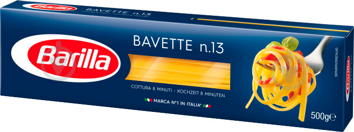 Макароны Barilla Bavette №13 8076800195132 500 г - фото 2