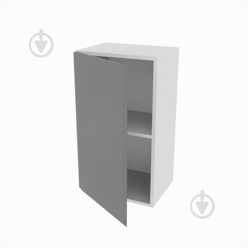 Шкаф Влада (В 40/40Ск левая) графит/пепельный Світ Меблів - фото 2 Шкаф Влада (В 40/40Ск левая) графит/пепельный Світ Меблів - фото 2