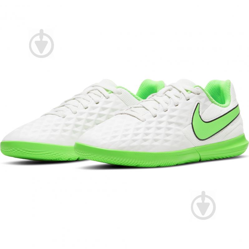 Футзальная обувь Nike Jr. Tiempo Legend 8 Club IC AT5882-030 р.33 серый - фото 1