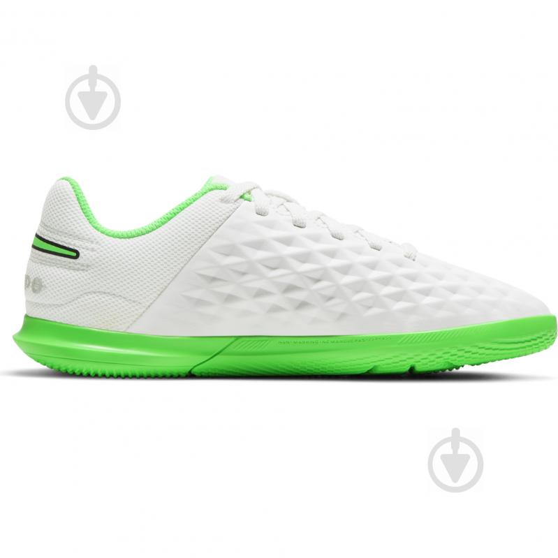 Футзальная обувь Nike Jr. Tiempo Legend 8 Club IC AT5882-030 р.33 серый - фото 4