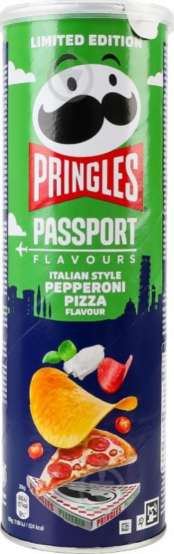 Чипсы Pringles PIZZA 165 г (5053990168637) - фото 1